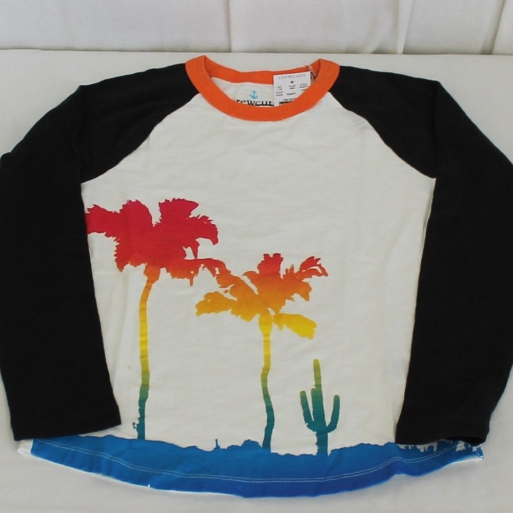 Crewcuts Long Sleeve Oasis Tee Shirt AJ077 NWT